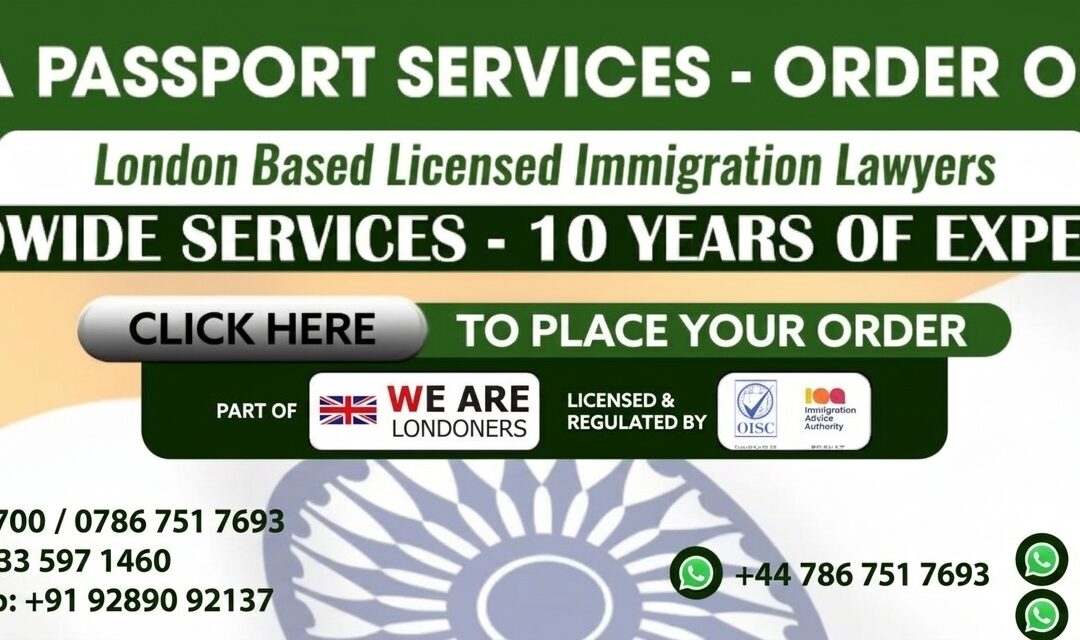 Indian Passport services in Liverpool